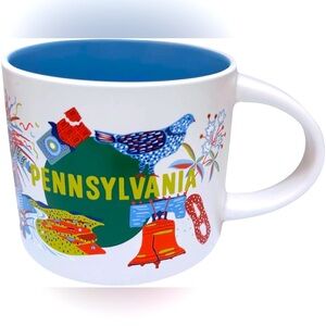 Starbucks Discovery Series Pennsylvania Ceramic Mug, 14 Oz
